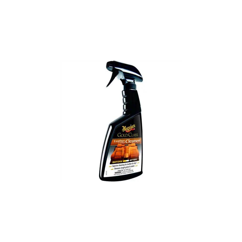 Gold Class Leather & Vinyl Cleaner - 16 Oz. Spray Bottle - MEGG18516
